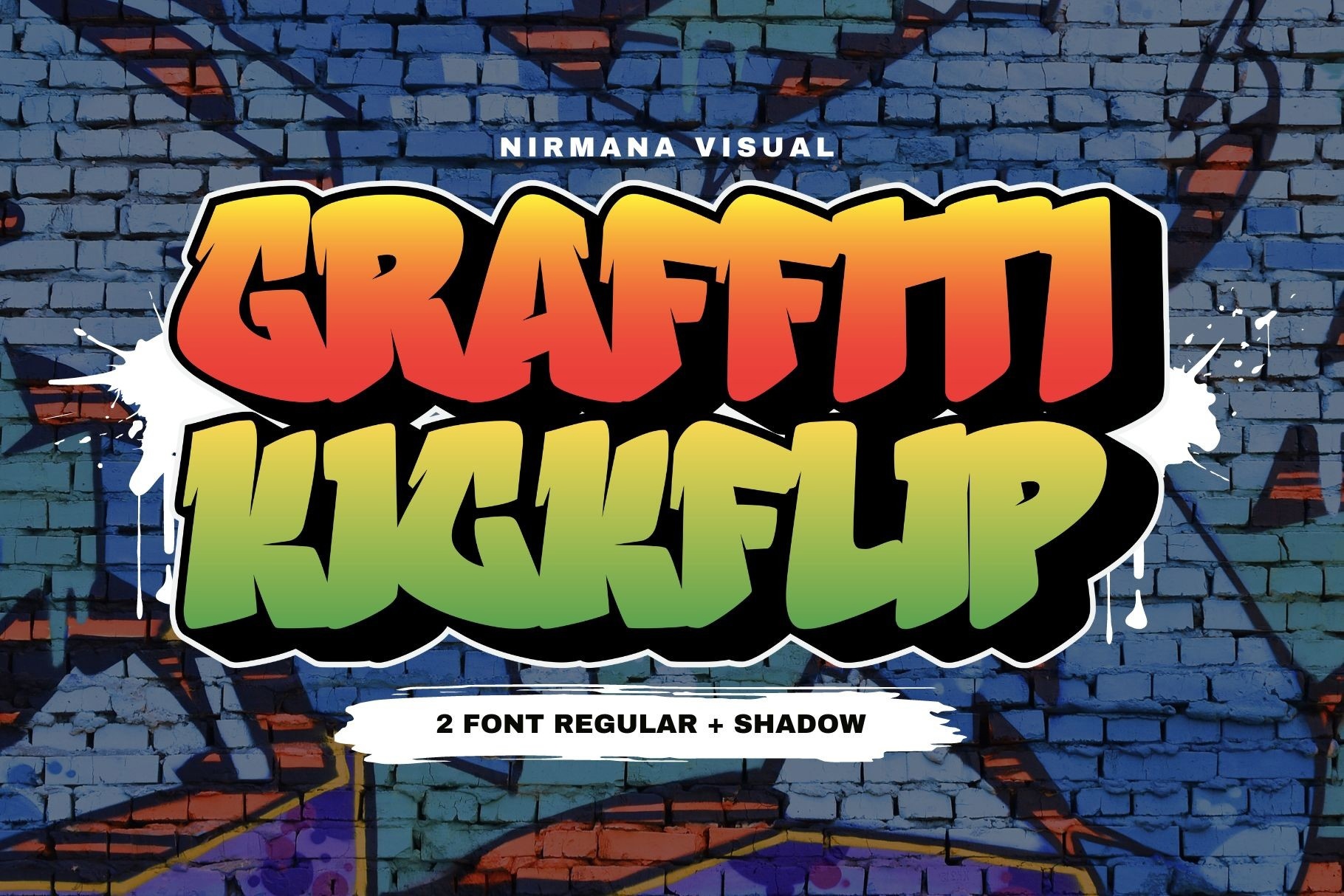 Schriftart Graffiti Kickflip