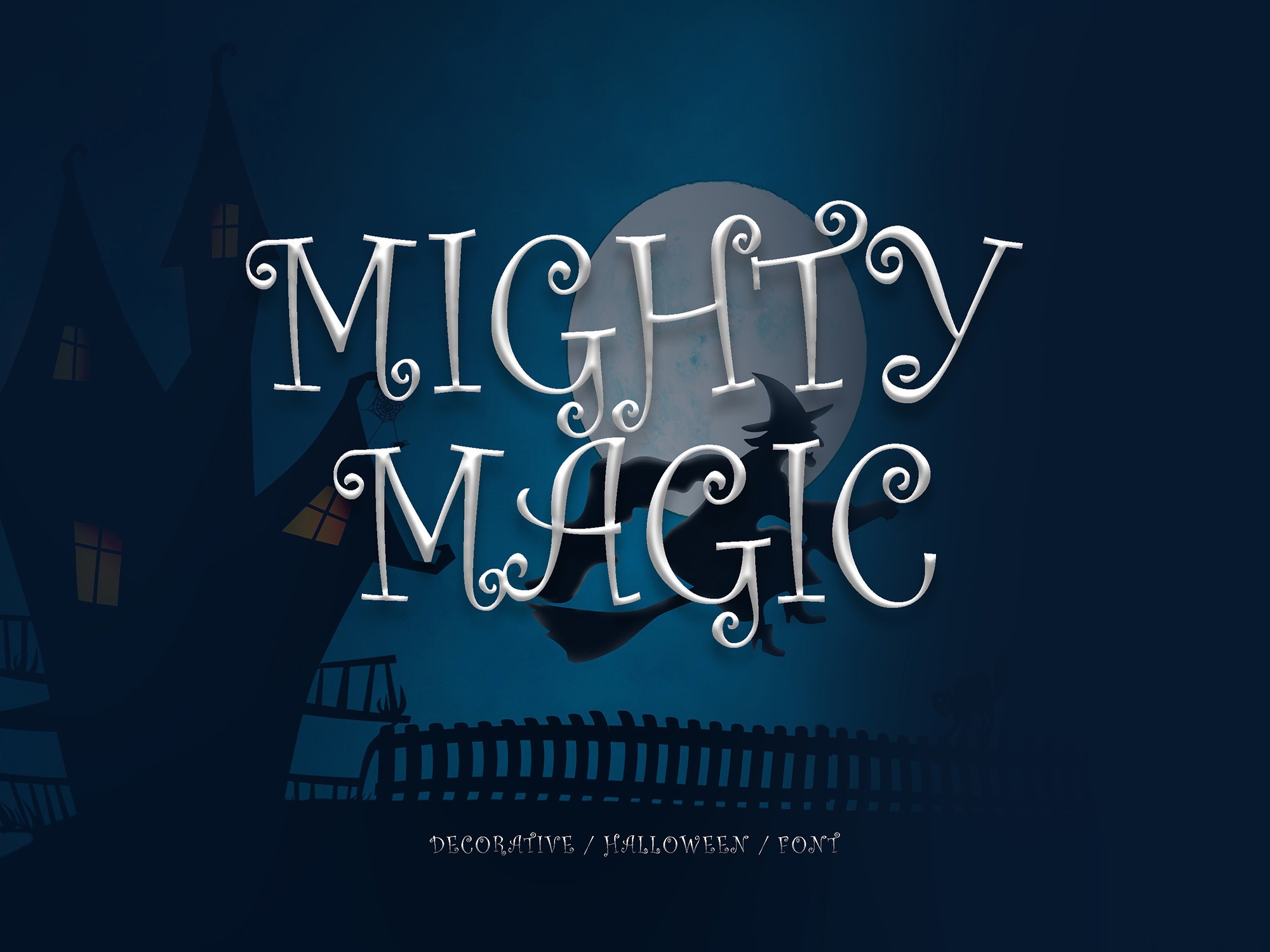 Beispiel einer Mightymagic-Schriftart #1