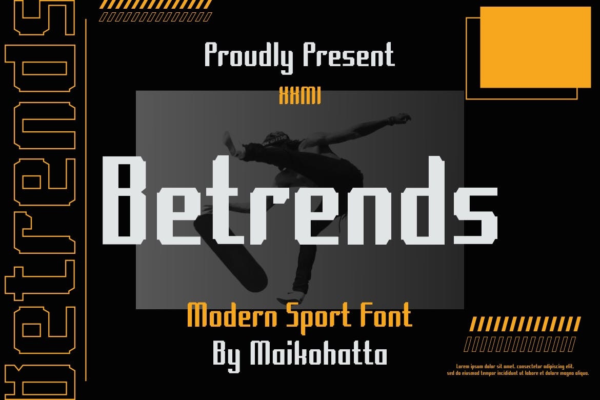 Schriftart Betrends