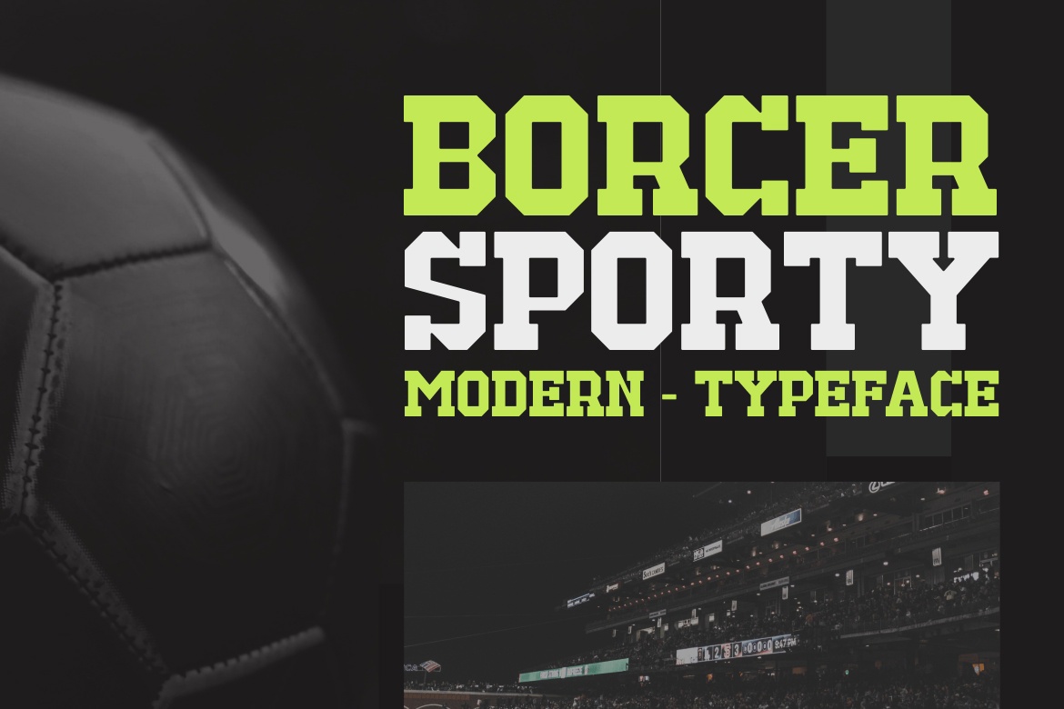 Schriftart Borcer