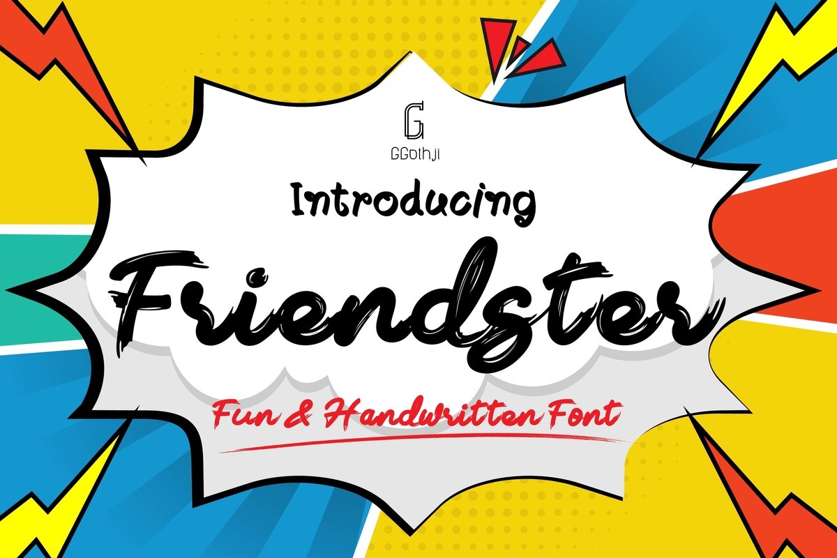 Schriftart Friendster