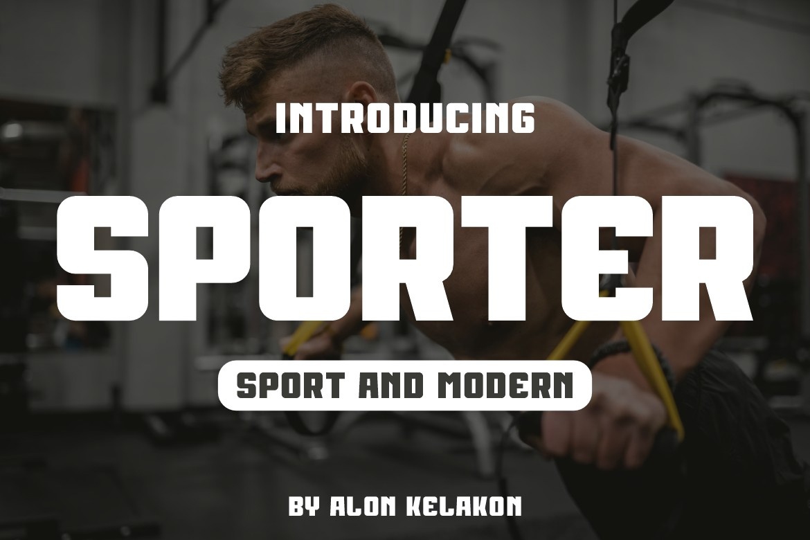 Schriftart Sporter