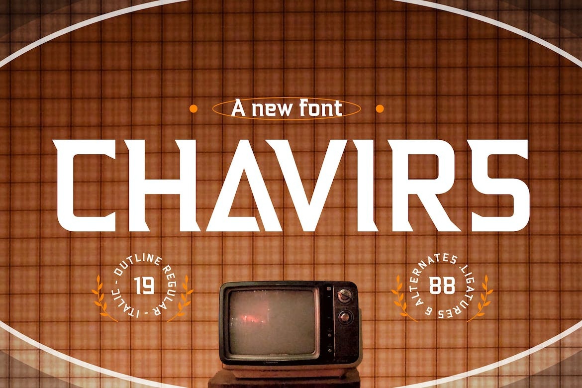 Schriftart Chavirs