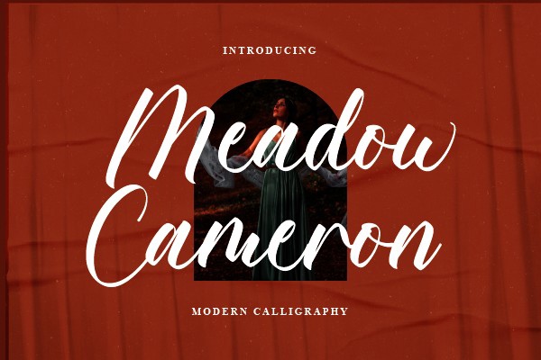 Schriftart Meadow Cameron