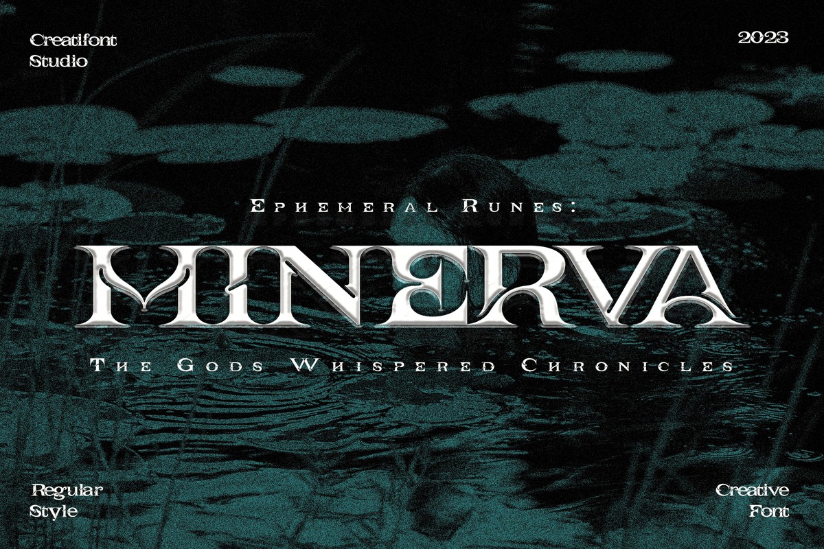 Schriftart CF Minerva