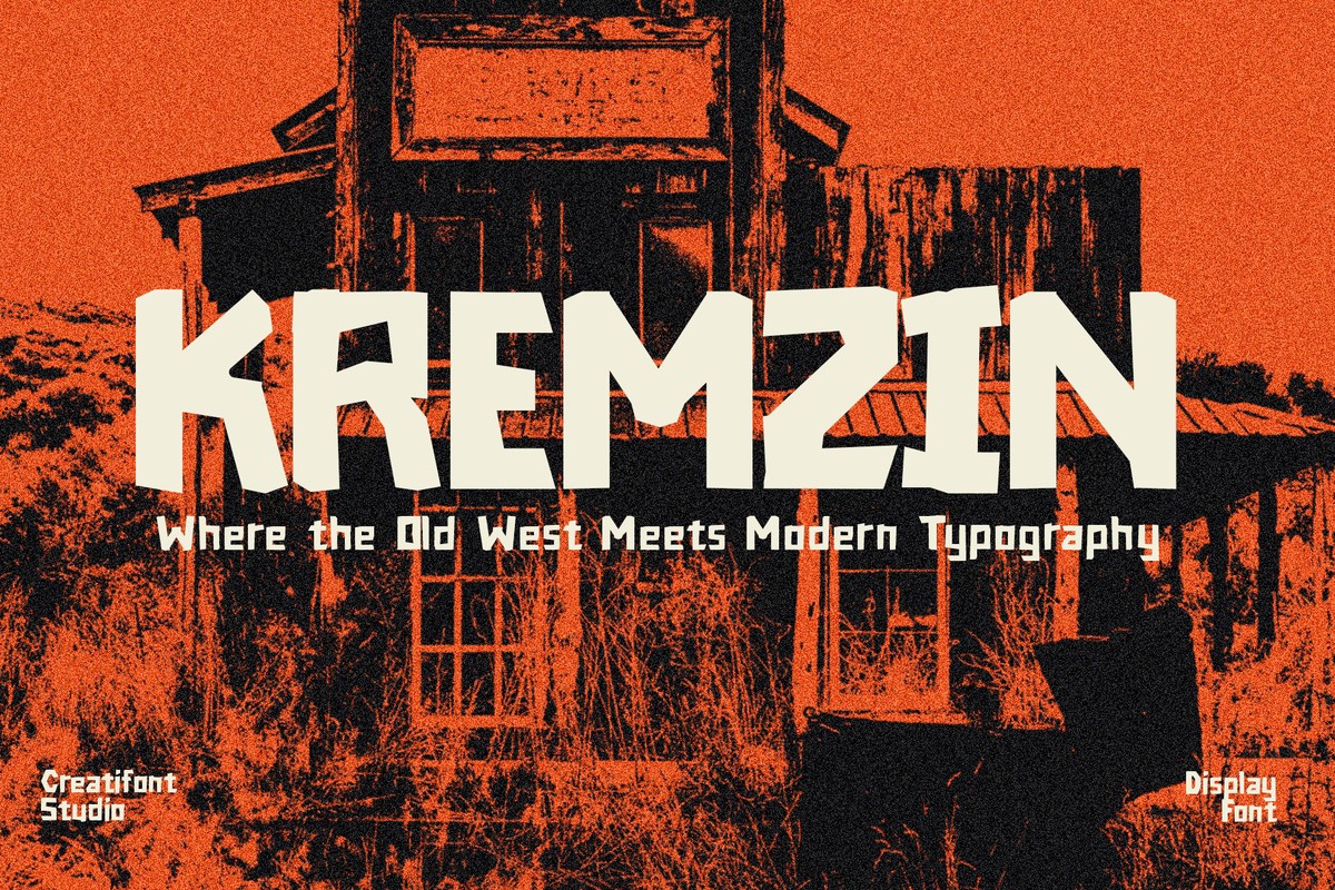 Schriftart Kremzin