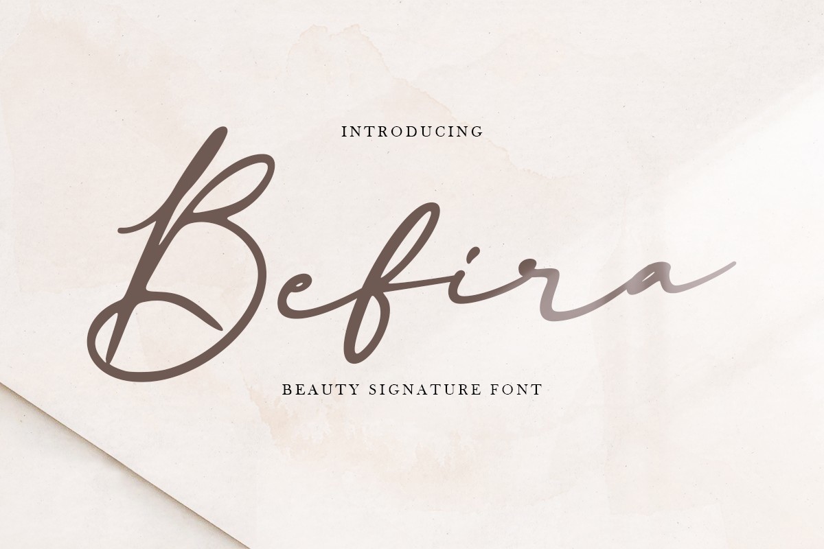 Schriftart Befira