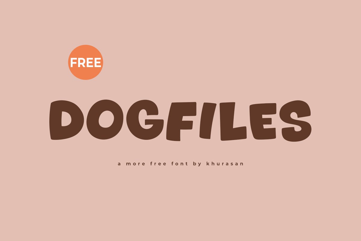 Schriftart Dogfiles