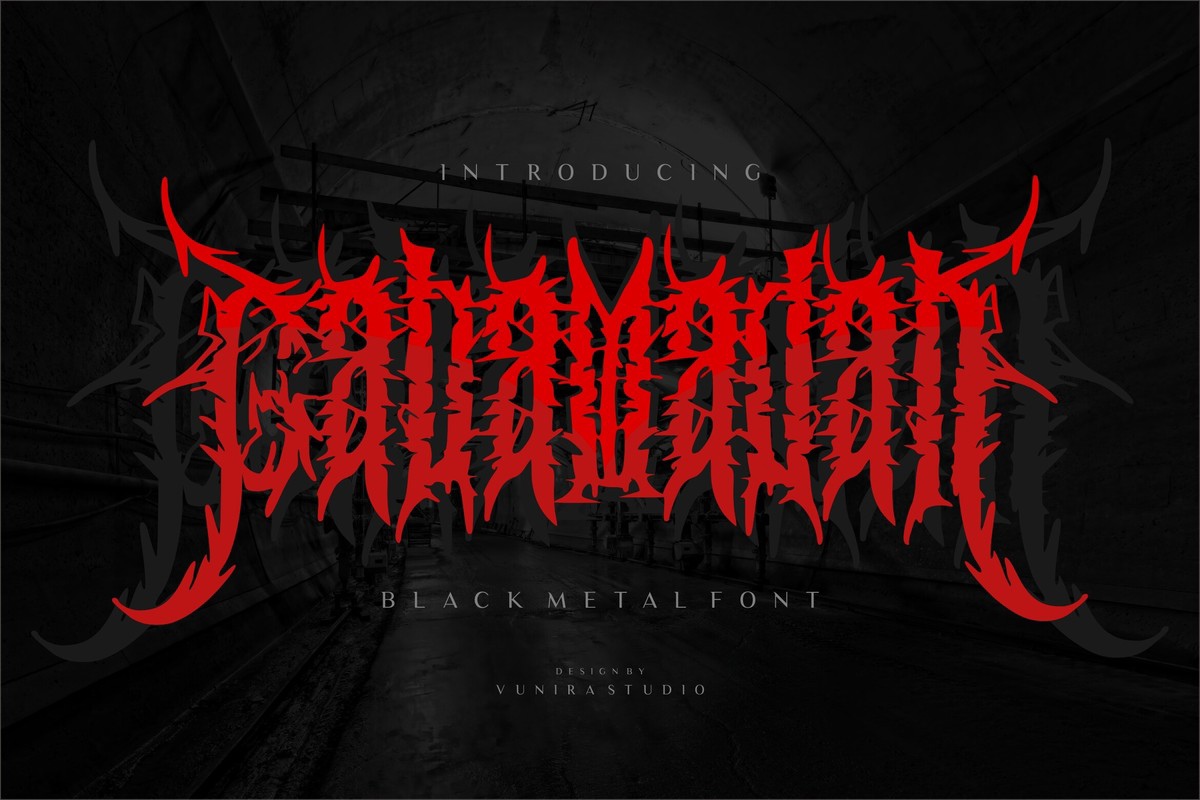 Schriftart Gabamadah