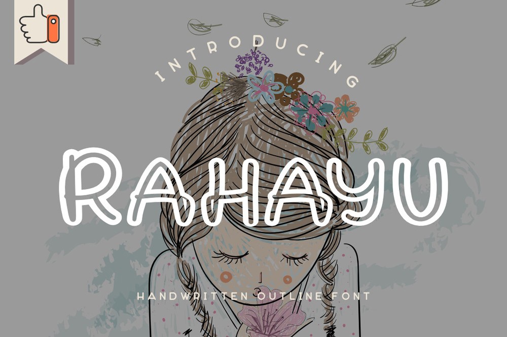 Schriftart Rahayu