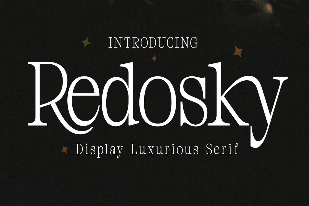 Schriftart Redosky