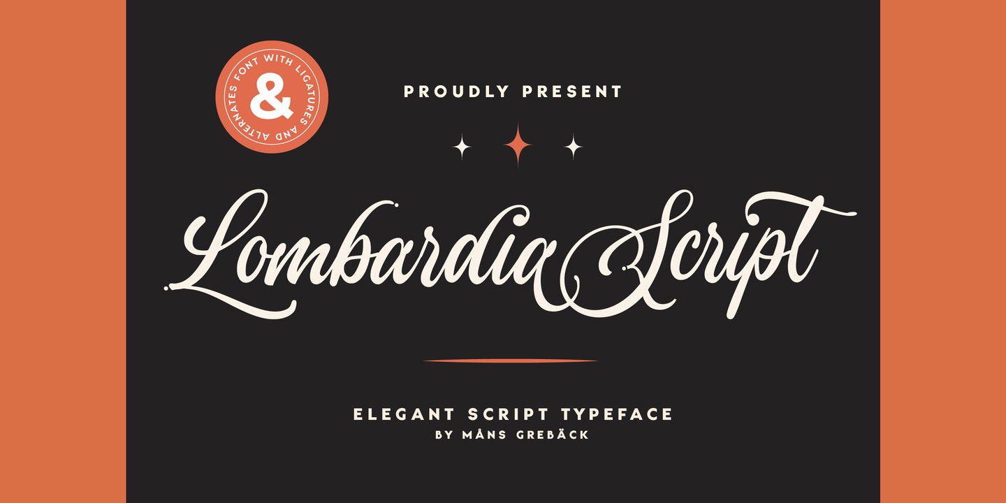 Schriftart Lombardia Script