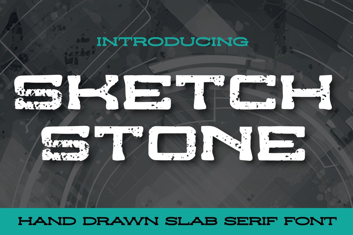 Schriftart Sketchstone