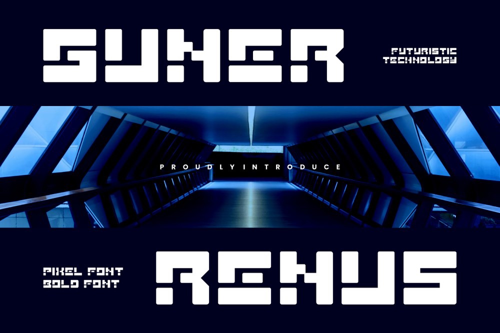 Schriftart Guner Renus