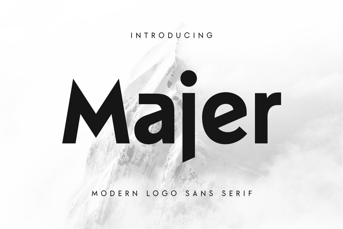 Schriftart Majer