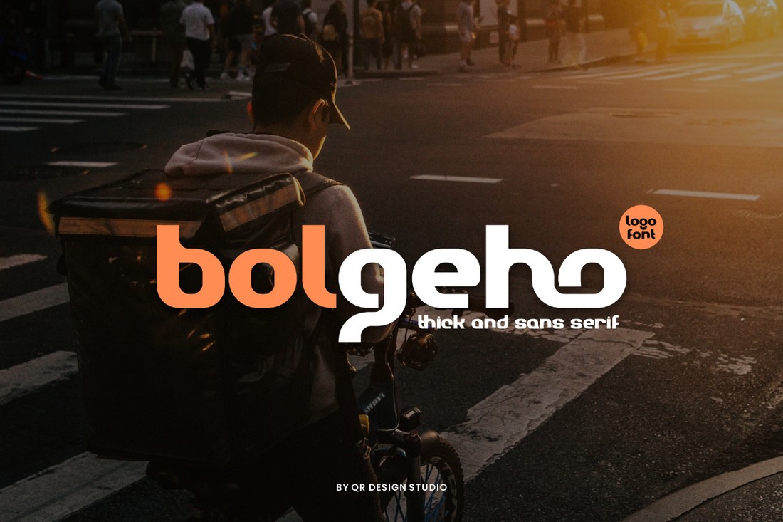 Schriftart Bolgeho